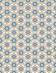 Geometric pattern. Seamless vector background. Ethnic graphic design.