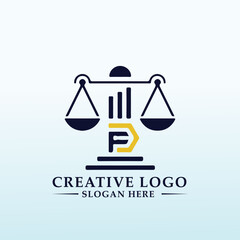 start up to appeal to young lawyers logo letter FC