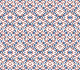 Geometric pattern. Seamless vector background. Ethnic graphic design.