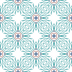 Geometric pattern. Seamless vector background. Ethnic graphic design.