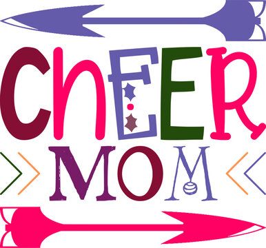 cheer mom Cricut,Printable,Silhouette,Football