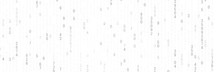 Creative and modern background with numbers.	