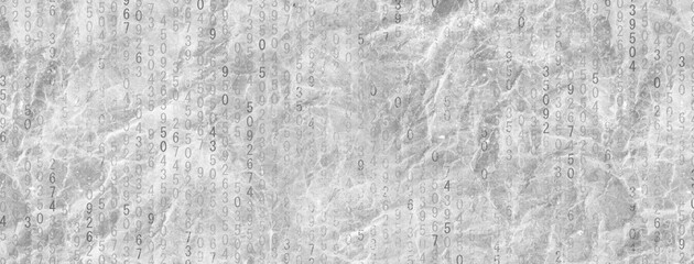 Creative and modern background with numbers.	