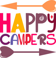 happy campers Design,Camping,Camping,Camper