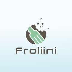 restaurant and coffee type business vector logo design