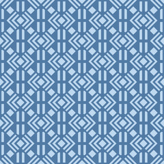 Japanese Diagonal Cross Shape Motif Vector Seamless Pattern