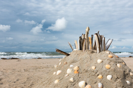 Sandburgenbau