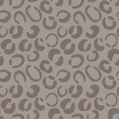 Abstract modern leopard seamless pattern. Animals trendy background. Color decorative vector stock illustration for print, card, postcard, fabric, textile. Modern ornament of stylized skin