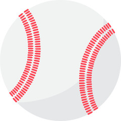 Baseball Ball Icon Sign