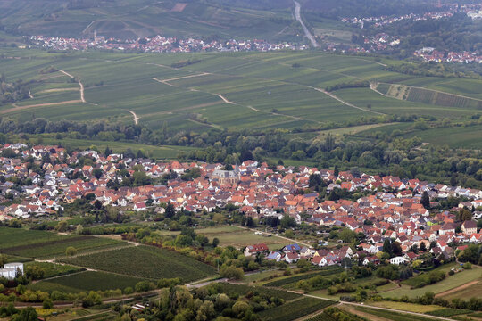 Die Südpfalz aus der Vogelperspektive
