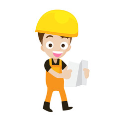 The mechanic man cartoon