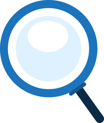 Magnifying Glass Icon Sign. Symbol of Search