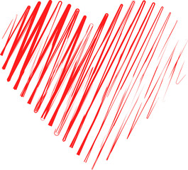 Heart Red Love. Heart icon, love symbol. Valentine. Heart of love. PNG illustration