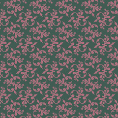seamless damask pattern