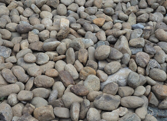 grey cobblestone texture background