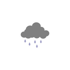  rain icon vector illustration