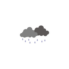 rain icon vector illustration
