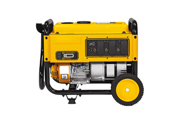 Portable gas or diesel generator - obrazy, fototapety, plakaty