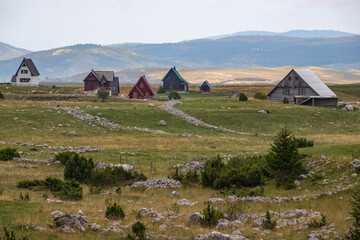 Houses in Durmitor National Park, Montenegro © Alessandro Persiani