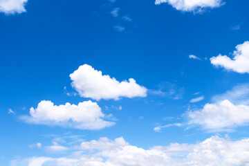 Naklejka na ściany i meble Clouds bluesky air images summer outdoor background with breeze