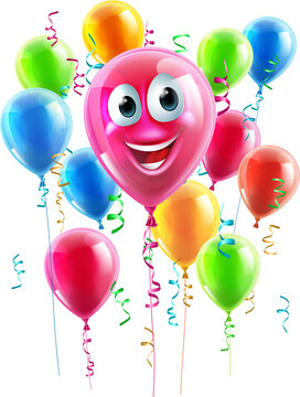 Balloon Cartoon Character