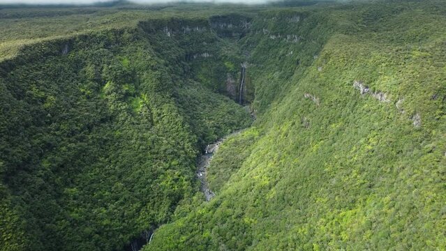 Trou de Fer chasm on Reunion Island