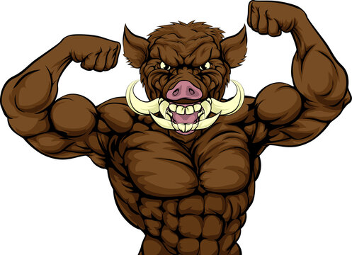 Boar Hog Mascot