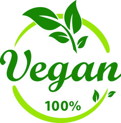 Vegan Organic Eco icon. Ecology Bio flat sign. Green leaf. PNG illustration