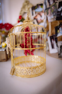 Cage dor&eacute;e