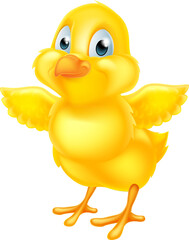 Easter Chick Illustration