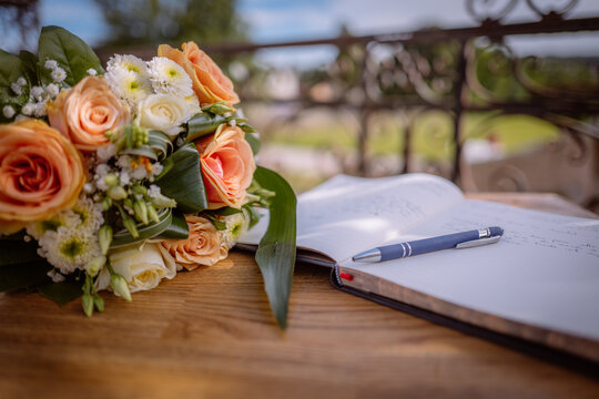 Bouquet de mari&eacute;e