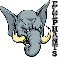 Elephants Mascot