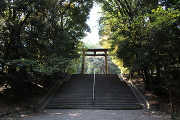 近江神宮の鳥居