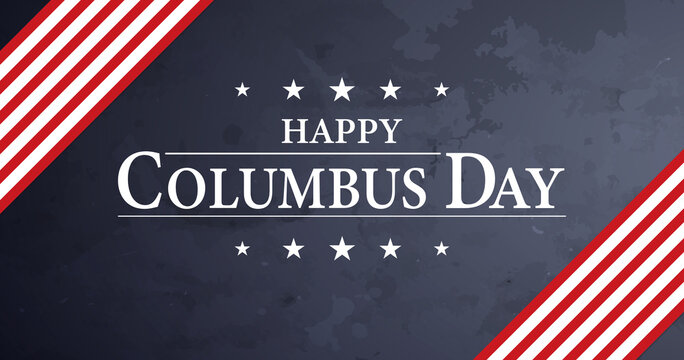 Happy Columbus Day Background