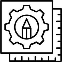 Content Line Vector Icon