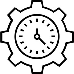 Trend Line Vector Icon