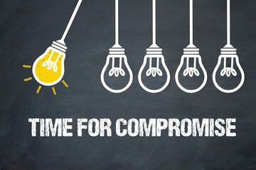 Fototapeta premium Time to compromise
