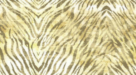 Abstract Exotic Zebra Stripes Grunge Textured Rustic Look Trendy Interior Fashion Colors Perfect for Upholstery Fabric Print or Wall Paper