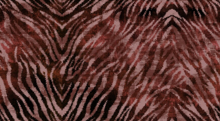 Abstract Exotic Zebra Stripes Grunge Textured Rustic Look Trendy Interior Fashion Colors Perfect for Upholstery Fabric Print or Wall Paper