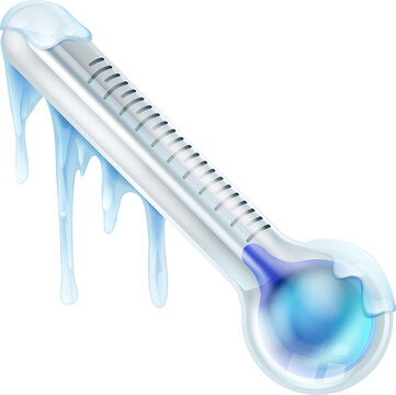 Cold Frozen Thermometer