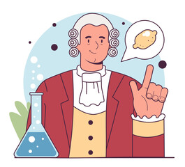 James Lind. Scottish physician medical scientist discovered scurvy treatment