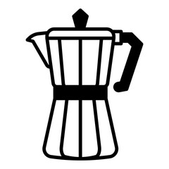 teapot for making espresso coffee