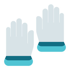 Obraz premium warm gloves in rainy and snowy season