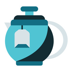 teapot for brewing hot tea