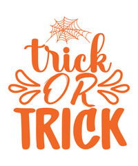 Fototapeta premium Halloween T-shirt Design SVG file