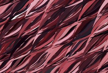 Dark colorful vector template with wry lines.