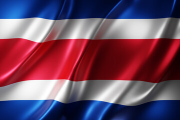  Costa Rica 3d flag