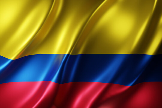  Colombia 3d flag
