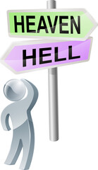 Heaven or hell decision