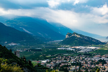 valley of the northern lago di garda